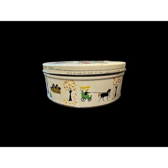 Vintage Fanny Farmer fruitcake tin - Picture 5 of 7
